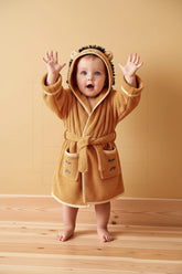 CUP HOODED KIDS BATHROBE