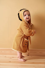 CUP HOODED KIDS BATHROBE