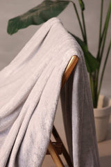 Plush Blanket Light Gray