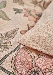 Duvet cover set in cotton Floral