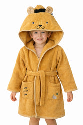 Cup Hooded Kids Bathrobe