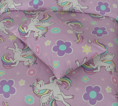 Kids Bedsheet With Pillow unicorn