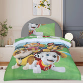 Kids Duvet Set with Flat Sheet with Pillow Cover