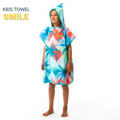 Kids Poncho Palm Tree