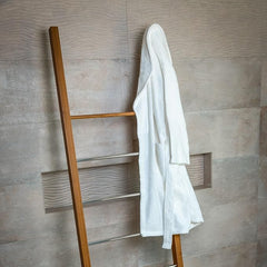 Bathrobe Set White With Slipper