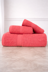 Cotton Towel Coral Set Pack of 3 Gsm(450)