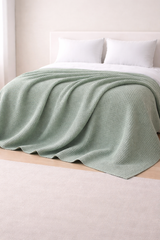 Waffle Blanket solid