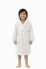 Kids Hooded Bathrobe Star Sparkle (ZR Edition)
