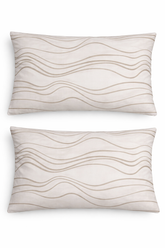 Serene Wave Pillow Cover Set