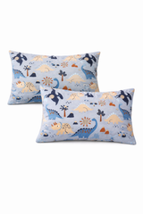 Dino Adventure Kids Pillow Cover Set