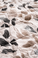 Comforter-White Leaf