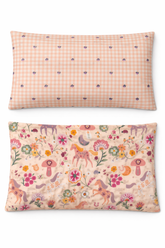 Fairy Meadow Reversible Pillow Cover Set