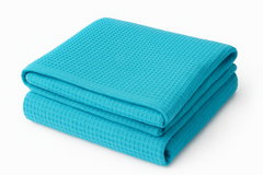 Waffel Blanket Blue