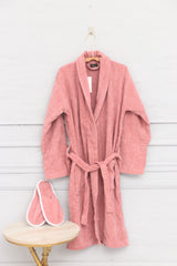 Bathrobe Set Pink