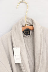 Bathrobe Set Light Grey with slipper