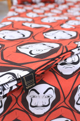 Kids Duvet Set with Flat Sheet with Pillow Cover Money Hiest