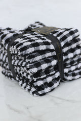 Kitchen Towel Black Pack 0f 6