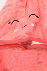 Kids Poncho Cricle Pink