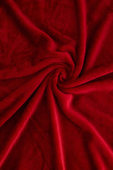 Plush Blanket Red