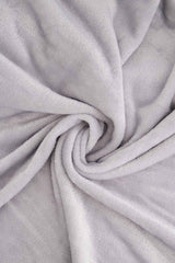 Plush Blanket Light Gray