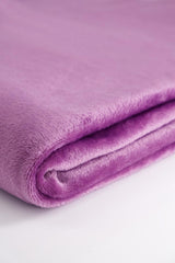 Plush Blanket Light Purple