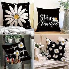 Daisy Cushion Covers Pack of 4