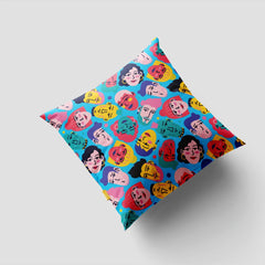 Dotted Popart Cushion Case Pack of 4