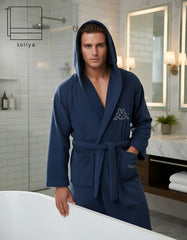 Bathrobe Kappa Blue