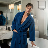 Bathrobe Kappa Blue
