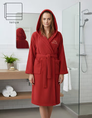 Bathrobe Kappa Red