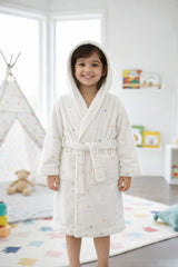 Kids Hooded Bathrobe Star Sparkle (ZR Edition)