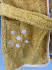 Kids Bathrobe Giraffe Hooded