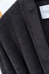 Unisex Black bathrobe