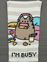 Busy Cat Kids Beach Towel
