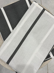 Contrast Stripe Pillow Cover Set