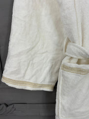 Luxury Soft Cotton Bathrobe with Slippers