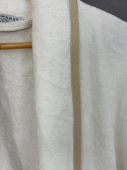 Luxury Soft Cotton Bathrobe with Slippers