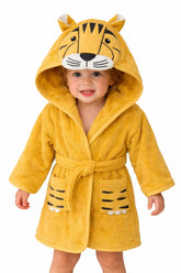 Kids Bathrobe Lion Hooded