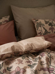 Duvet cover set in cotton Floral