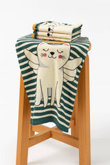 Wash towel set Pack of 4