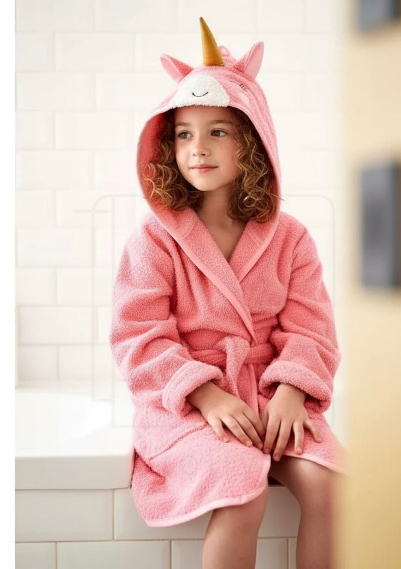 Unicorn Kids Bathrobe