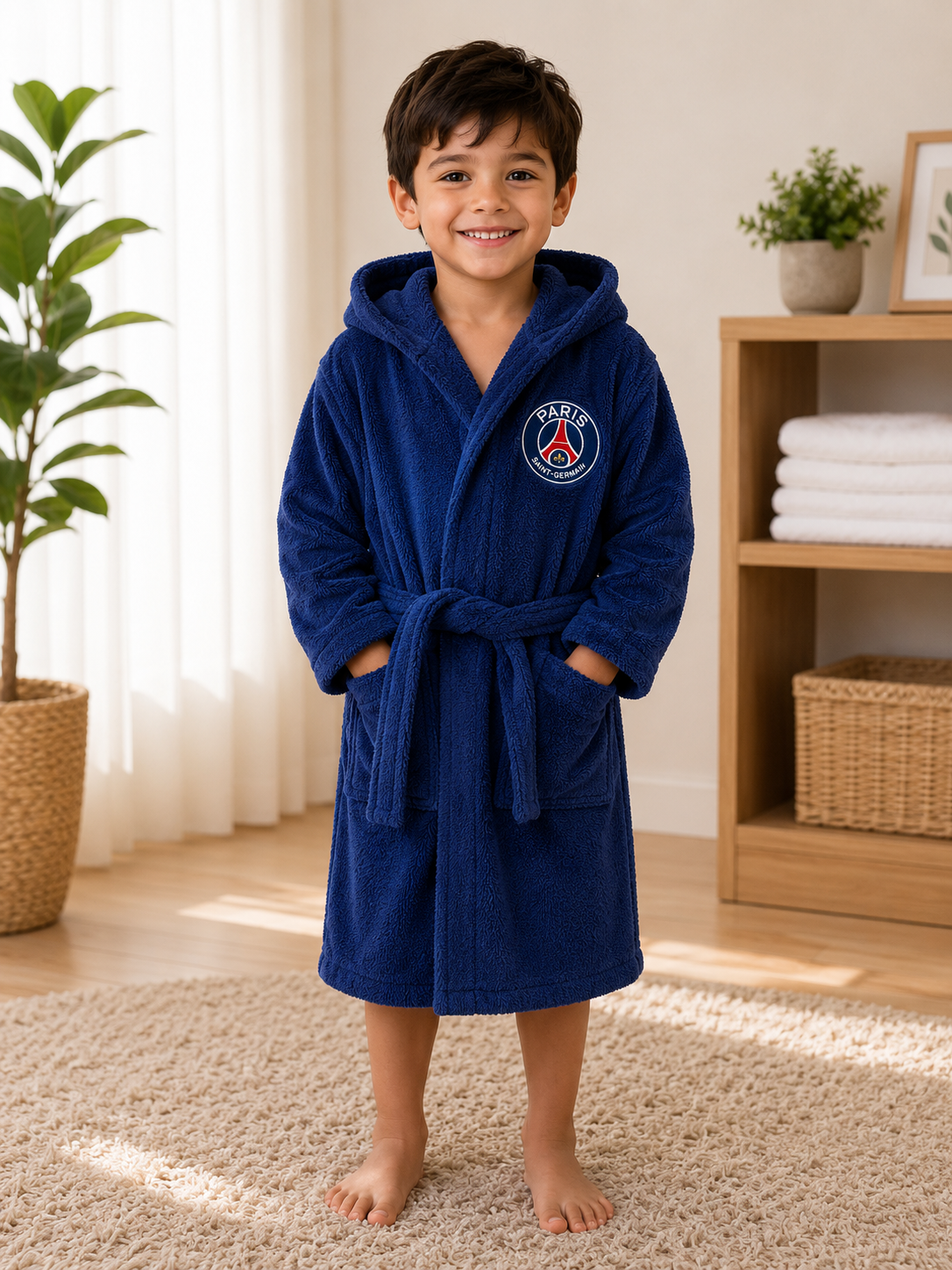Kids Soft Bathrobe