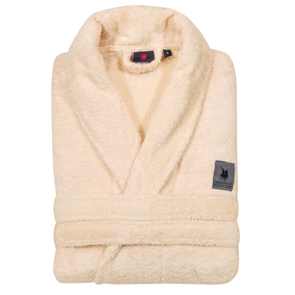 Bathrobe Anthracite Greenwich Polo Club (Off White)