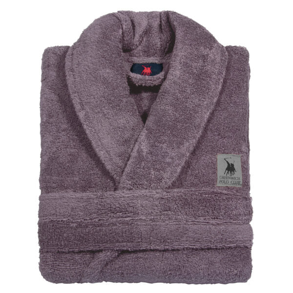 Bathrobe Anthracite Greenwich Polo Club  (Purple)