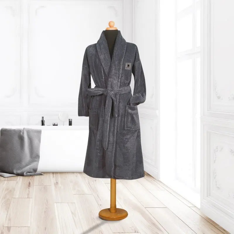 Bathrobe Anthracite Greenwich Polo Club (Grey)