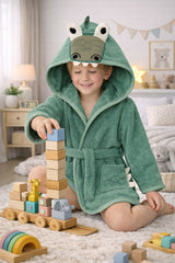 Crocodile Kids Bathrobe