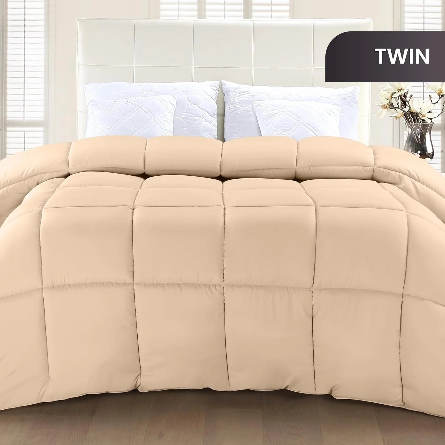 Soft Skin Quilted Comforter with Corner Tabs