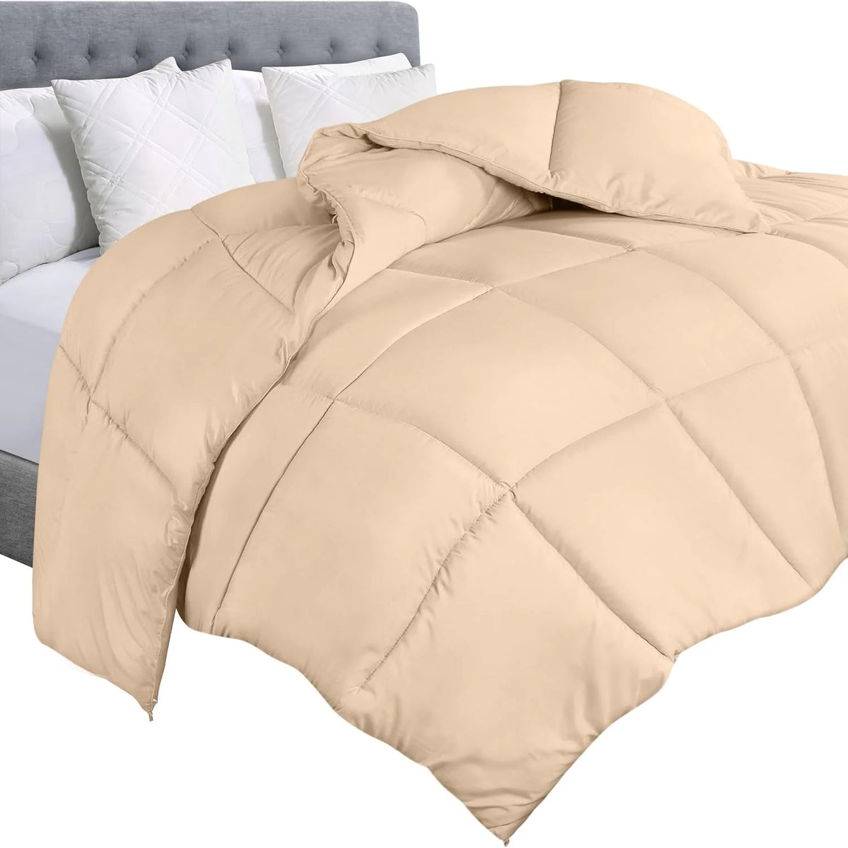 Soft Skin Quilted Comforter with Corner Tabs