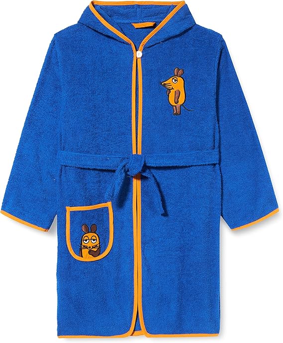 Playshoes Unisex Children's Terry Towelling Bathrobe Dressing Gown