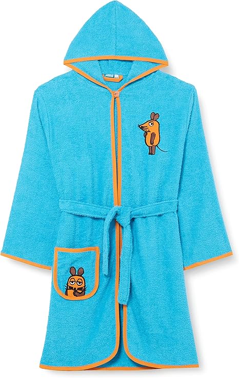 Playshoes Girl's Bademantel Flamingo Bathrobe